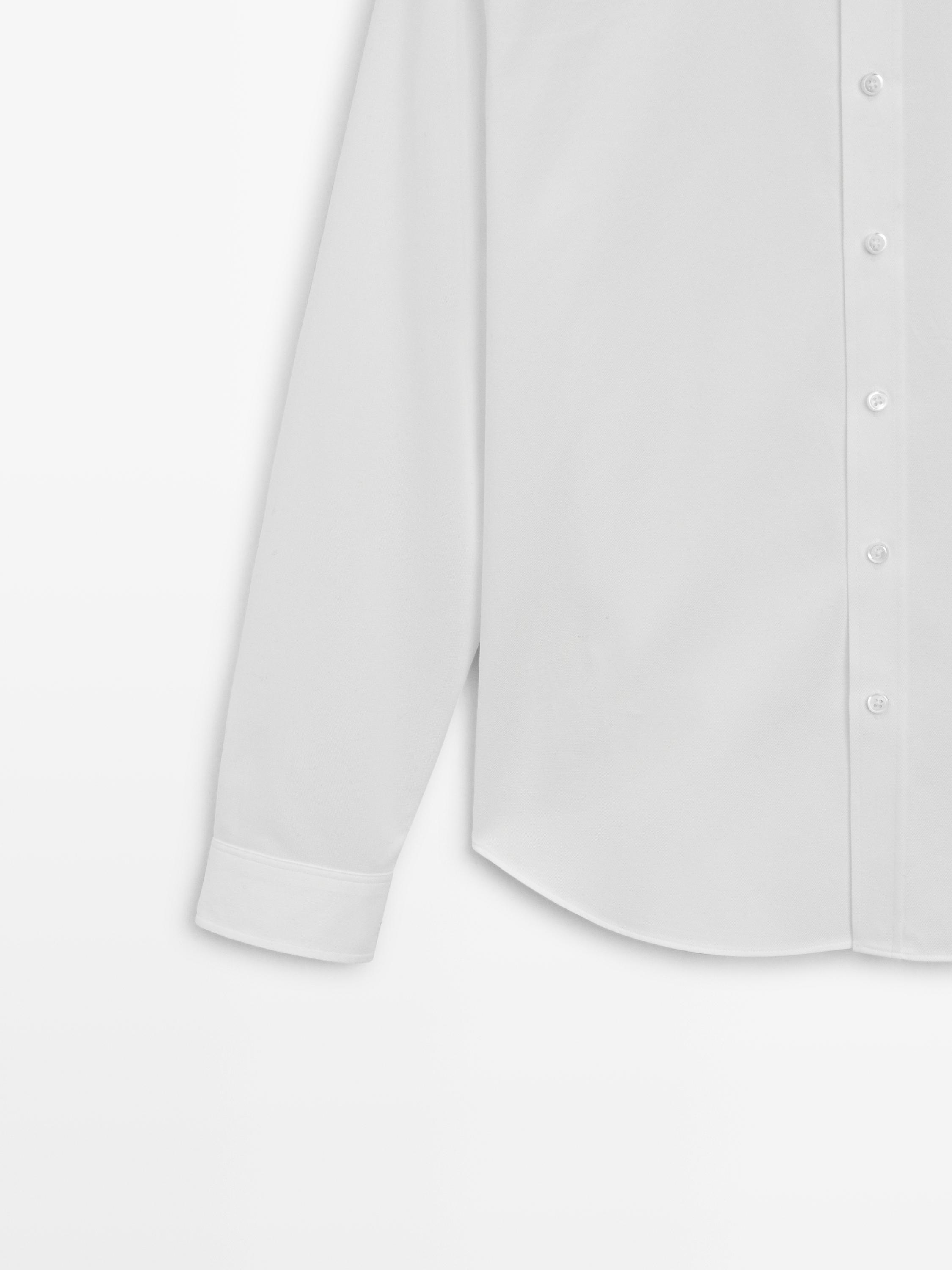 Chemise slim 100 % coton